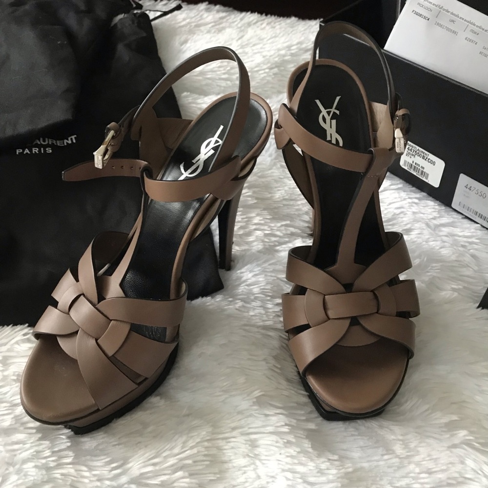 🎉HP🎉 [yves saint laurent] YSL tribute sandal - Picture 2 of 8